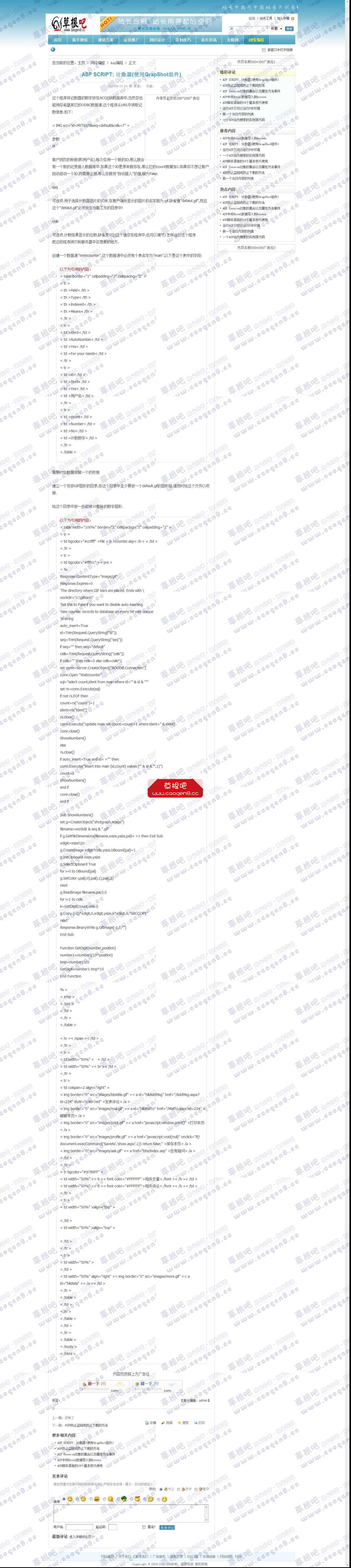 ASP SCRIPT_ 计数器(使用GrapShot组件)_我的网站.jpg