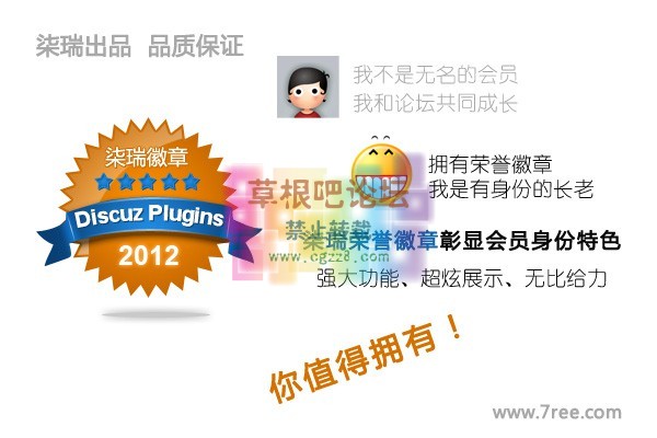 [柒瑞]徽章系统 超值商业版-1.jpg